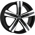alumiinivanne MAK Stone 5 Black Mirror 7.5x18" 5x127 ET38 keskireikä 71.6