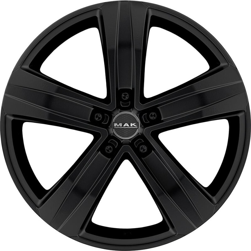 alumiinivanne MAK Stone 5 Gloss Black 7.5x18" 5x127 ET38 keskireikä 71.6