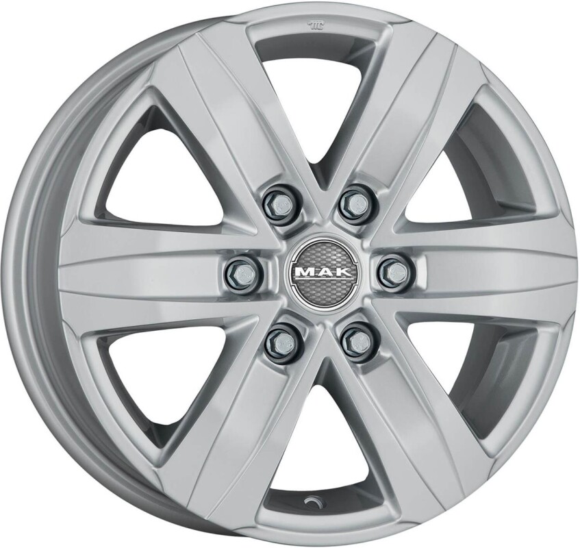 alumiinivanne MAK Stone 6 Silver 7.5x17" 6x139.7 ET55 keskireikä 93.1