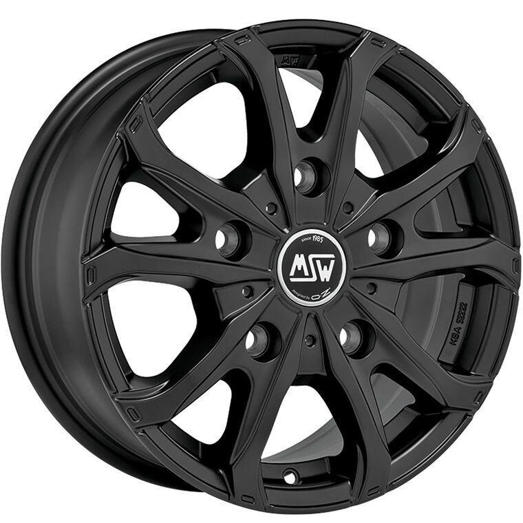 alumiinivanne MSW 48 Van Matt Black, x0.0 ET keskireikä