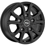 alumiinivanne MSW 48 Van Matt Black, x0.0 ET keskireikä