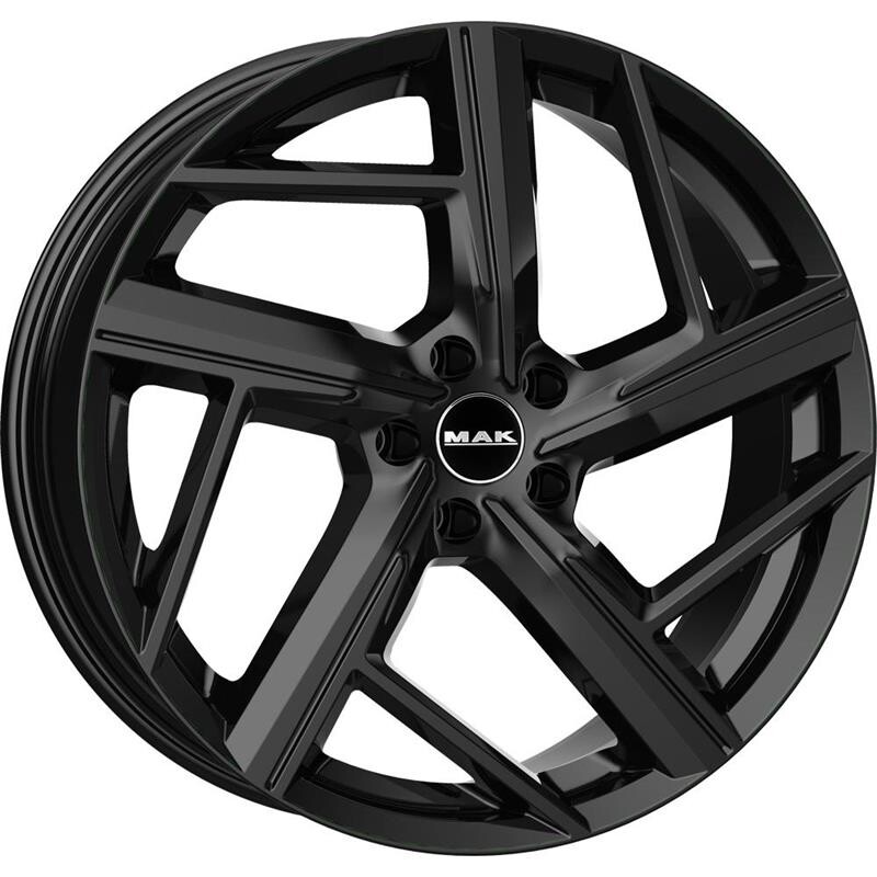 alumiinivanne MAK Qvattro Gloss Black 8,5x20 5x112 ET20 CB66,6 R14 910 kg F8520QVGB20WS1X, x0.9 5x112 ET20 keskireikä 66.6