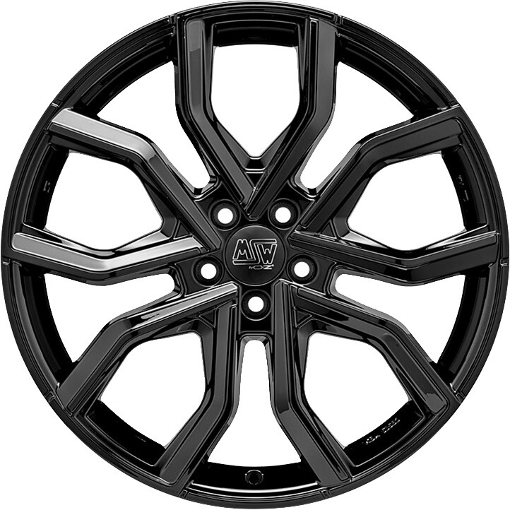 alumiinivanne MSW 41 Gloss Black, x0.0 ET keskireikä