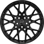 alumiinivanne MSW 74 Gloss Black, x0.0 ET keskireikä