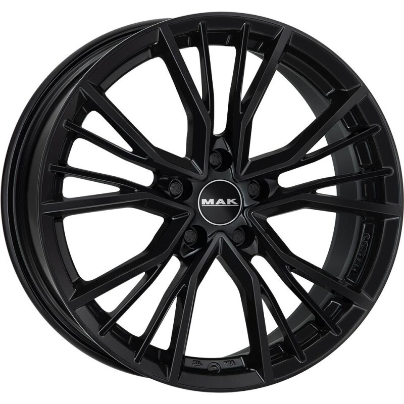 alumiinivanne MAK Union Gloss Black 8.5x20" 5x112 ET40 keskireikä 66.6