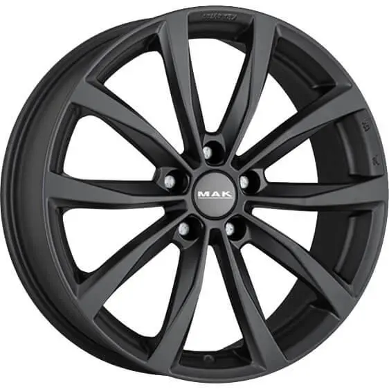 alumiinivanne MAK Wolf Gloss Black 7.5x17" 5x100 ET35 keskireikä 72