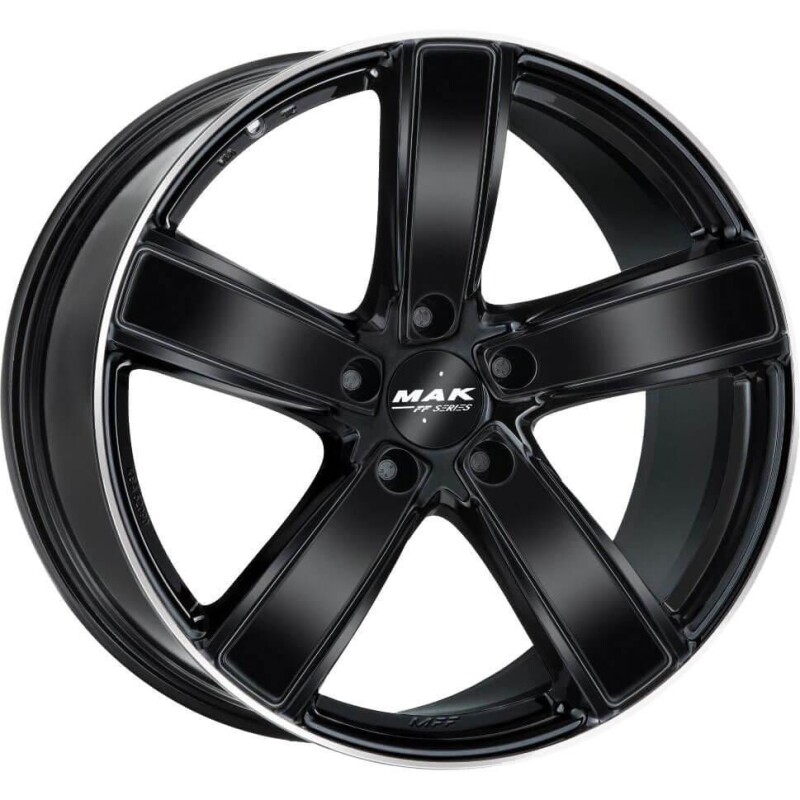 alumiinivanne MAK Turismo-D-FF Gloss Black Mirror Ring 10.5x20" 5x130 ET64 keskireikä 71.6