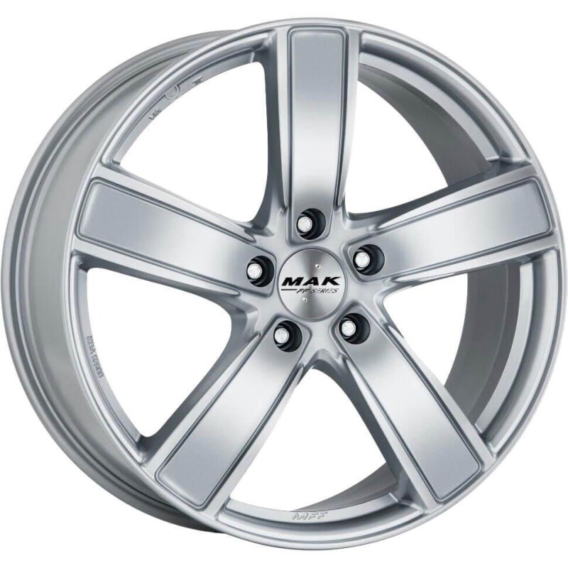 alumiinivanne MAK Turismo-FF Silver 9.5x20" 5x130 ET65 keskireikä 71.6