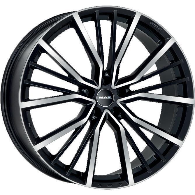 alumiinivanne MAK Union Black Mirror 7.5x17" 5x112 ET39 keskireikä 57.1