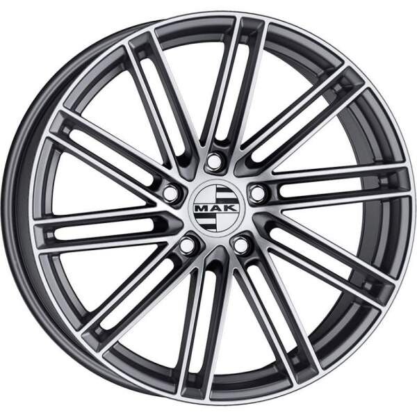 alumiinivanne MAK Leipzig Gun Met-Mirr, 20x9.0 5x130 ET50 keskireikä 71
