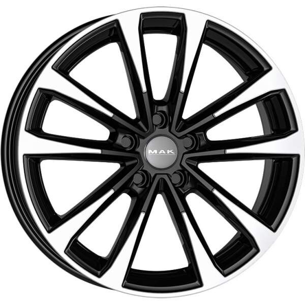 alumiinivanne MAK Main Black Mirror, 18x7.5 5x112 ET51 keskireikä 57