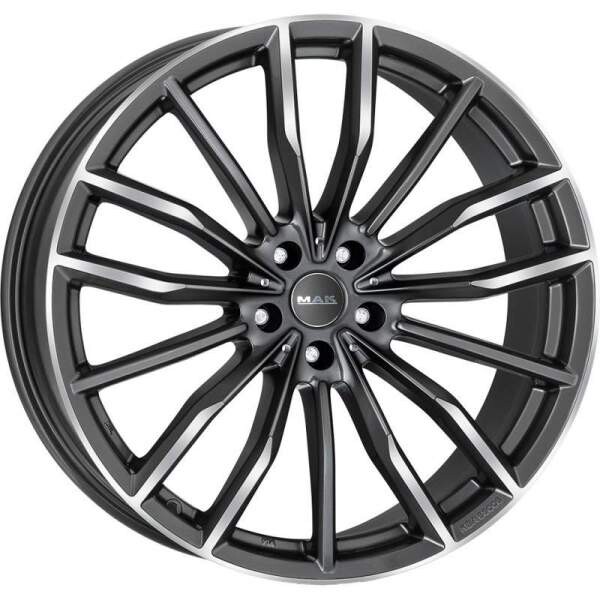 alumiinivanne MAK Rapp Gun Met-Mirror, 20x10.0 5x120 ET40 keskireikä 74