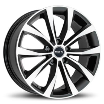 alumiinivanne MAK WOLF BLACK MIRROR, 16x6.5 5x112 ET42 keskireikä 57