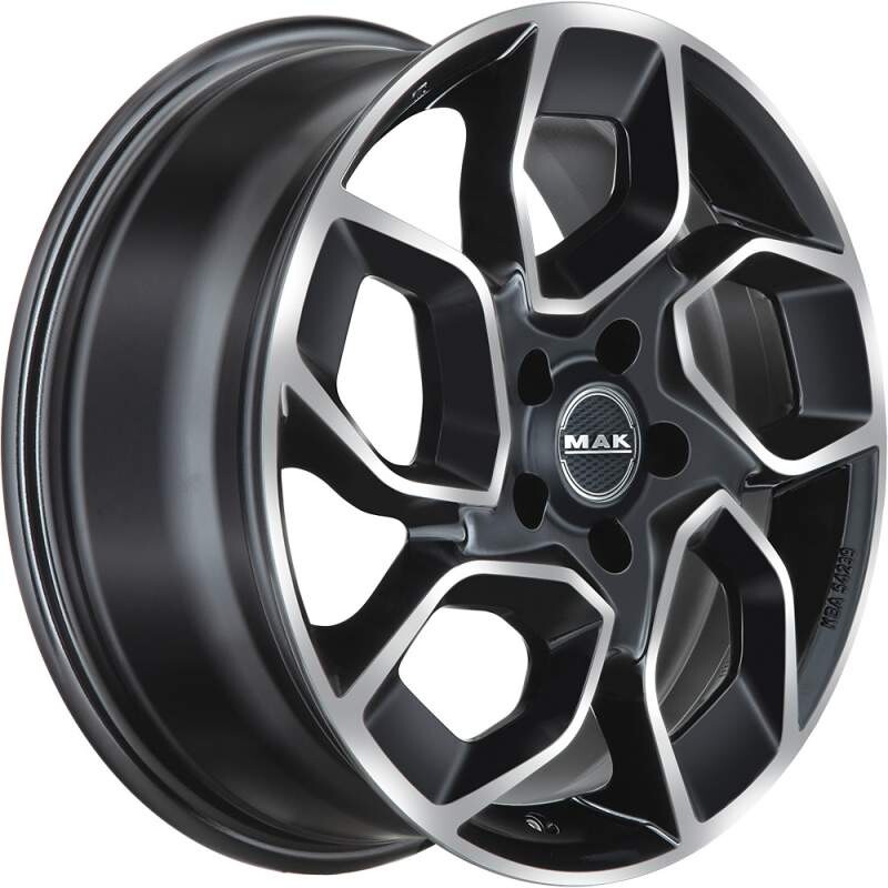 alumiinivanne MAK Express Black Mirror, 16x6.5 5x108 ET46 keskireikä 65