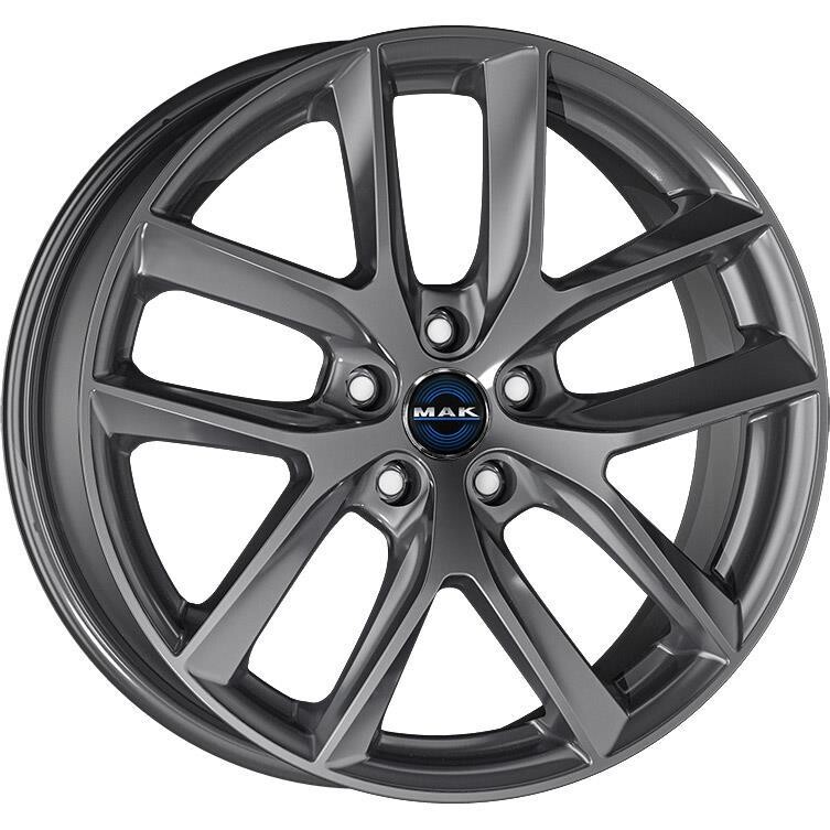 alumiinivanne MAK Voltage Gloss Gun Metallic 9.5x19" 5x114.3 ET45 keskireikä 64.1