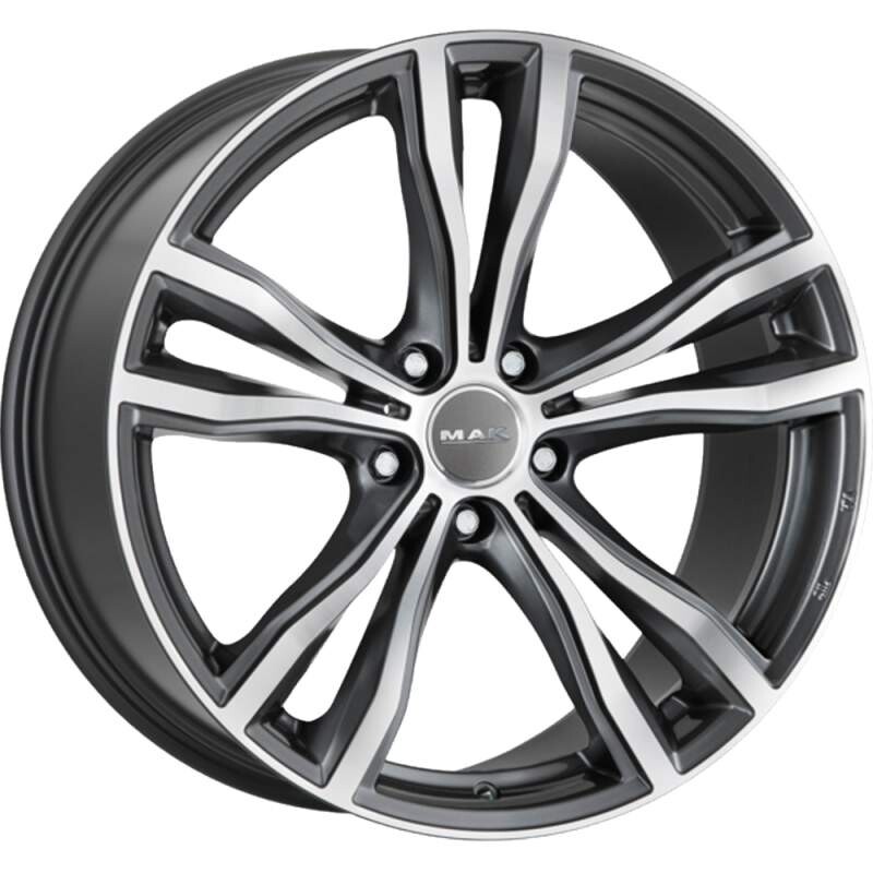 alumiinivanne MAK X-Mode GrMirror, 21x10.5 5x112 ET43 keskireikä 66