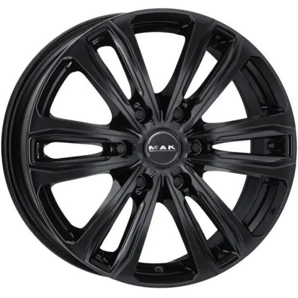 alumiinivanne MAK Safari 6 Gloss Black, 17x7.5 ET keskireikä 93