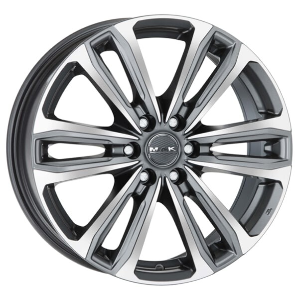 alumiinivanne MAK Safari 6 Gun Met Mirr, 17x7.5 6x139.7 ET38 keskireikä 67