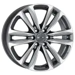 alumiinivanne MAK Safari 6 Gun Met Mirr, 17x7.5 6x139.7 ET38 keskireikä 67