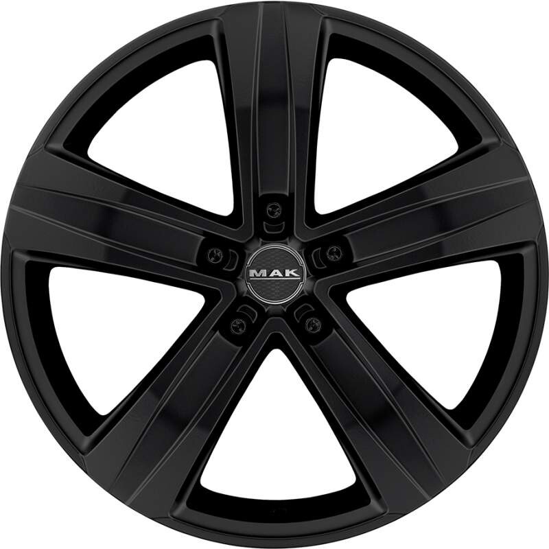 alumiinivanne MAK Stone 5 Gloss Black, x0.0 ET keskireikä