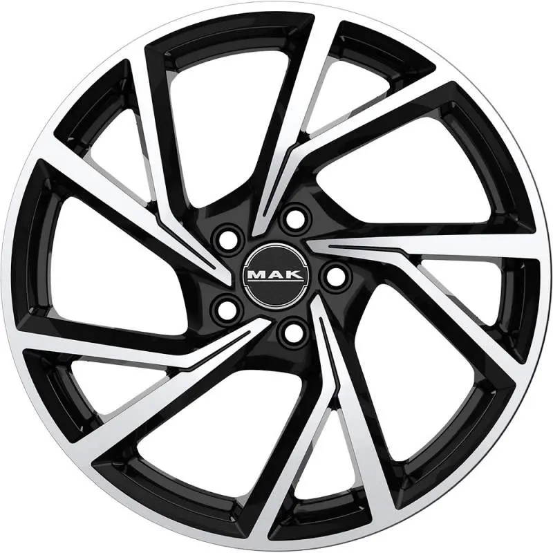 alumiinivanne MAK Kassel Black Mirror, 18x7.5 5x114.3 ET38 keskireikä 76