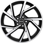alumiinivanne MAK Kassel Black Mirror, 18x7.5 5x114.3 ET38 keskireikä 76