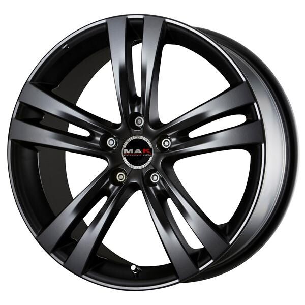alumiinivanne MAK Zenith Matt Black 8x17" 5x114.3 ET50 keskireikä 76