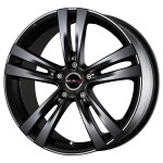 alumiinivanne MAK Zenith Matt Black 8x17" 5x114.3 ET50 keskireikä 76