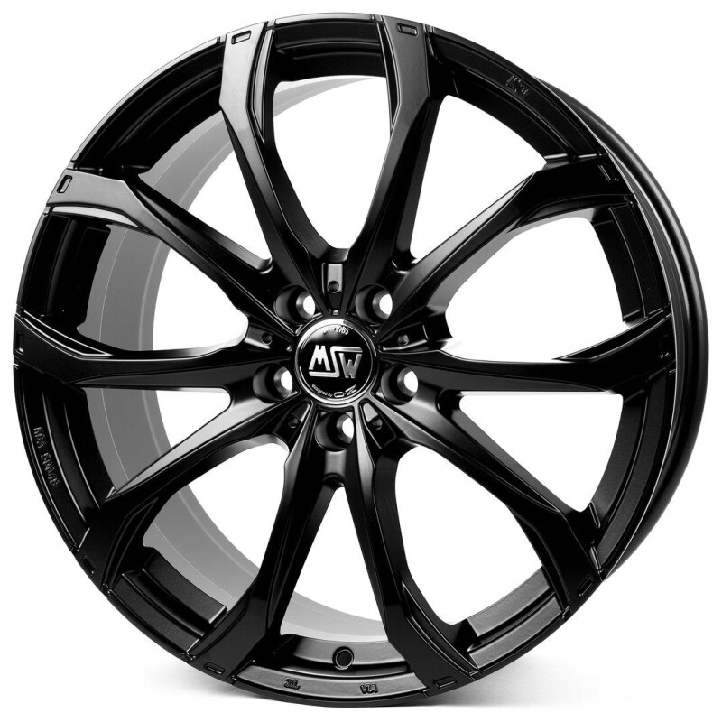 alumiinivanne MSW 48 Matt Black 8.5x20" 5x127 ET50 keskireikä 71.6