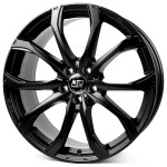alumiinivanne MSW 48 Matt Black 8.5x20" 5x127 ET50 keskireikä 71.6