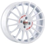alumiinivanne OZ Racing Superturismo WRC Race White Red Lettering 7x16" 4x108 ET25 keskireikä 65.1