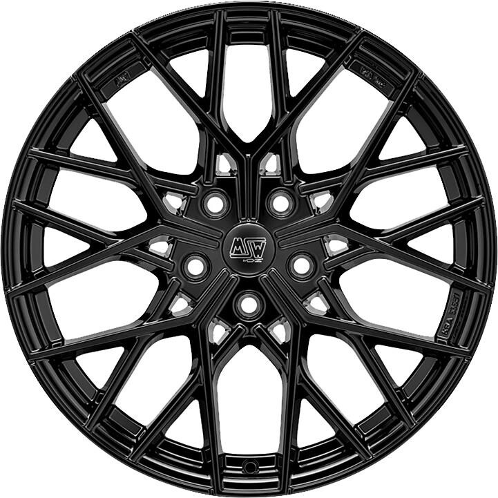alumiinivanne MSW 74 Gloss Black 8x19" 5x120 ET29 keskireikä 72.6