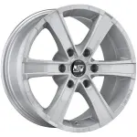 alumiinivanne MSW Sahara 6 Full Silver 8x18" 6x114.3 ET35 keskireikä 66.1