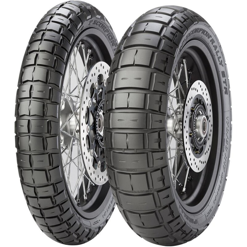 moottoripyörän rengas 100/90-19 Pirelli SCORPION RALLY STR 57V TL ENDURO ON/OFF Front M+S