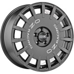 alumiinivanne OZ Racing Rally Racing Dark Graphite Silver Lettering 7.5x18" 5x114.3 ET50 keskireikä 75
