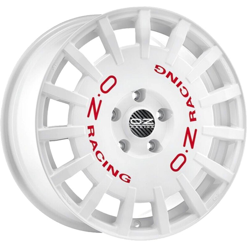 alumiinivanne OZ Racing Rally Racing Race White Red Lettering 7x17" 4x100 ET45 keskireikä 68