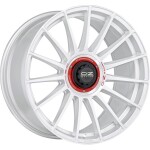 alumiinivanne OZ Racing Superturismo Evoluzione WRC Race White Red Lettering 8.5x20" 5x112 ET30 keskireikä 79