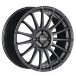 alumiinivanne OZ Racing Superturismo LM Matt Graphite Silver Lettering 8x18" 5x112 ET45 keskireikä 66.6