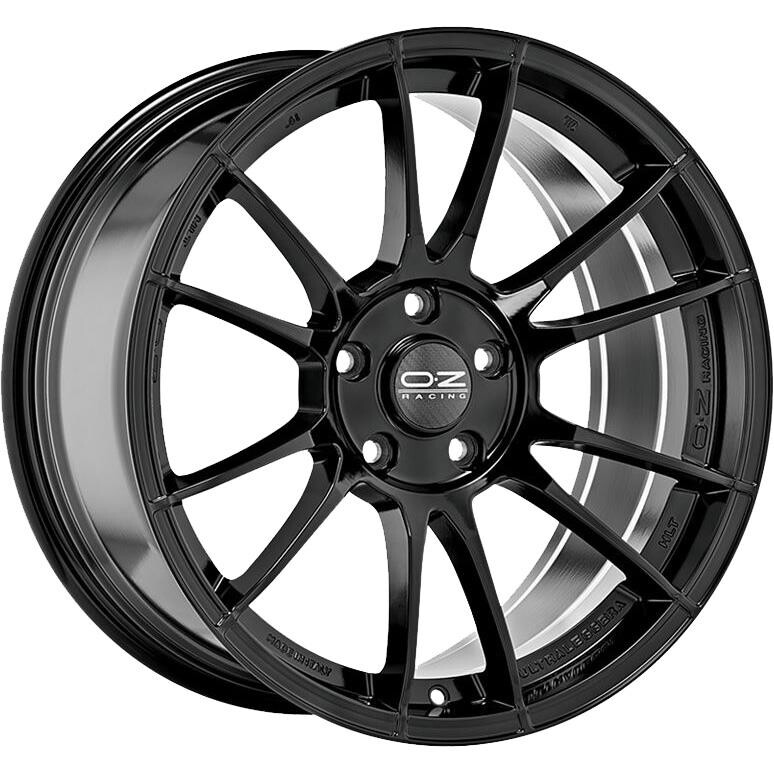 alumiinivanne OZ Racing Ultraleggera HLT Gloss Black 8x19" 5x112 ET45 keskireikä 75