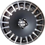 alumiinivanne Nano 3S189 Matt Black 8.5x19" 5x112 ET35 keskireikä 66.6