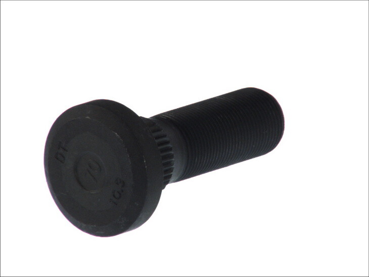 Wheel bolt front M22x1,5 x72mm (thread pituus 48mm) fits: DAF 65 CF, 75 CF, 85 CF, 95 XF, CF, CF 65, CF 75, CF 85, LF 45, LF 55, SB, XF 105, XF 106, XF 95; VOLVO FH16 01.97-