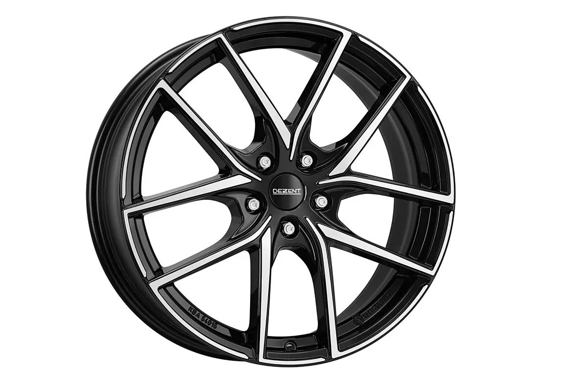 alumiinivanne Dezent TO dark Black/polished 8x19" 5x112 ET44 keskireikä 57.1