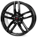alumiinivanne Alutec Ikenu diamond-black 6.5x16" 5x108 ET50 keskireikä 63.4