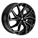 alumiinivanne Alutec ADX.02 diamond-black frontpolished 7x17" 5x112 ET40 keskireikä 57.1