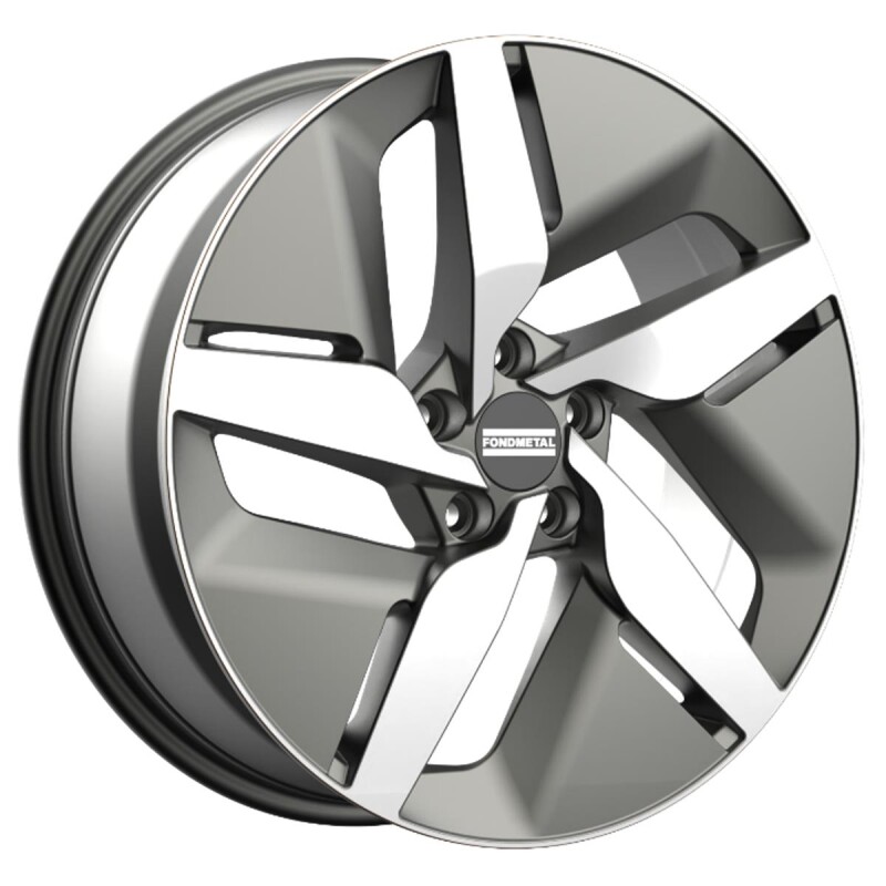 alumiinivanne Fondmetal e-Joule Glossy Titanium Machined 9x20" 5x112 ET28 keskireikä 66.5