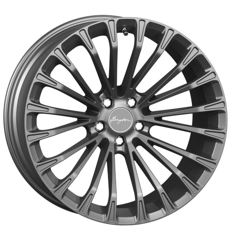 alumiinivanne Breyton Race LS 2 Matt Gun 8.5x19" 5x120 ET35 keskireikä 72.6