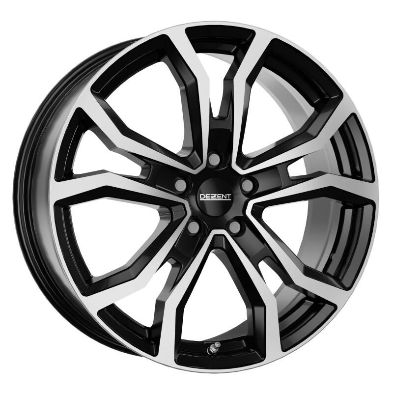 alumiinivanne Dezent TV dark Black/polished 9x19" 5x112 ET32 keskireikä 66.6