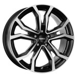 alumiinivanne Dezent TV dark Black/polished 9x20" 5x112 ET42 keskireikä 57.1