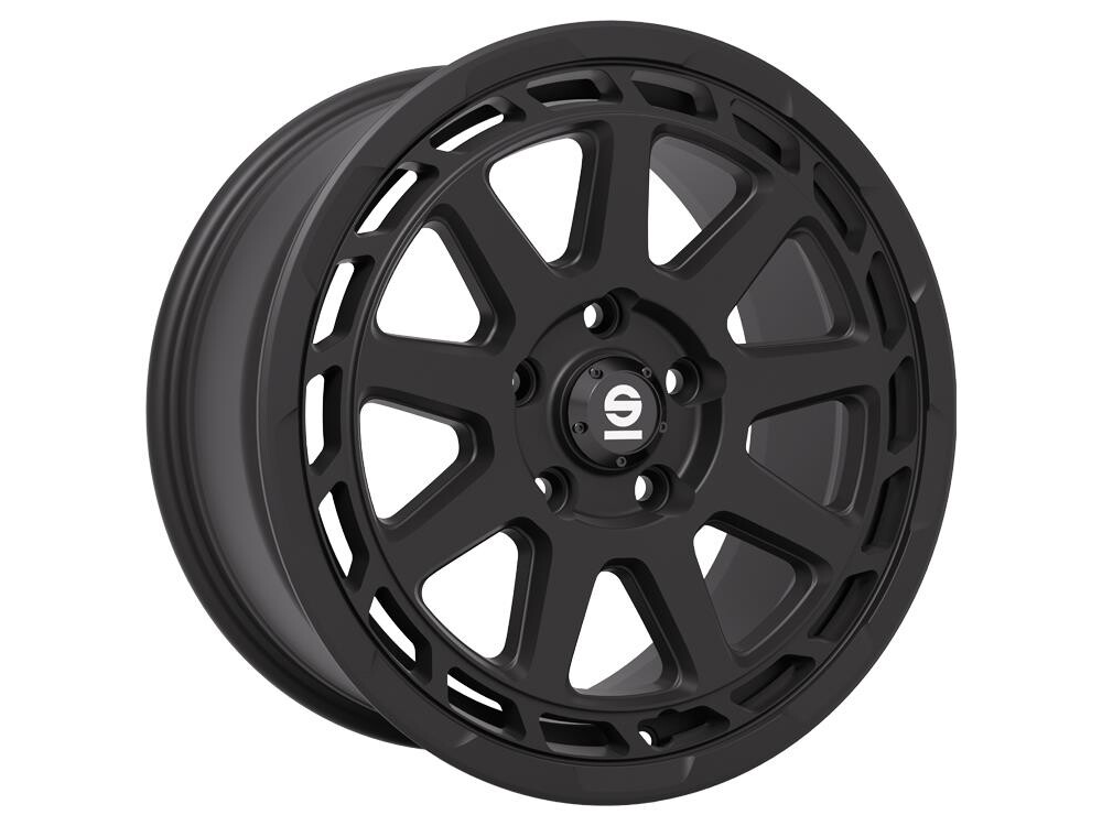alumiinivanne Sparco Gravel Matt Black 8x18" 5x120 ET45 keskireikä 65.1