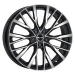 alumiinivanne MAK Kent Black Mirror 8.5x20" 5x120 ET38 keskireikä 72.6